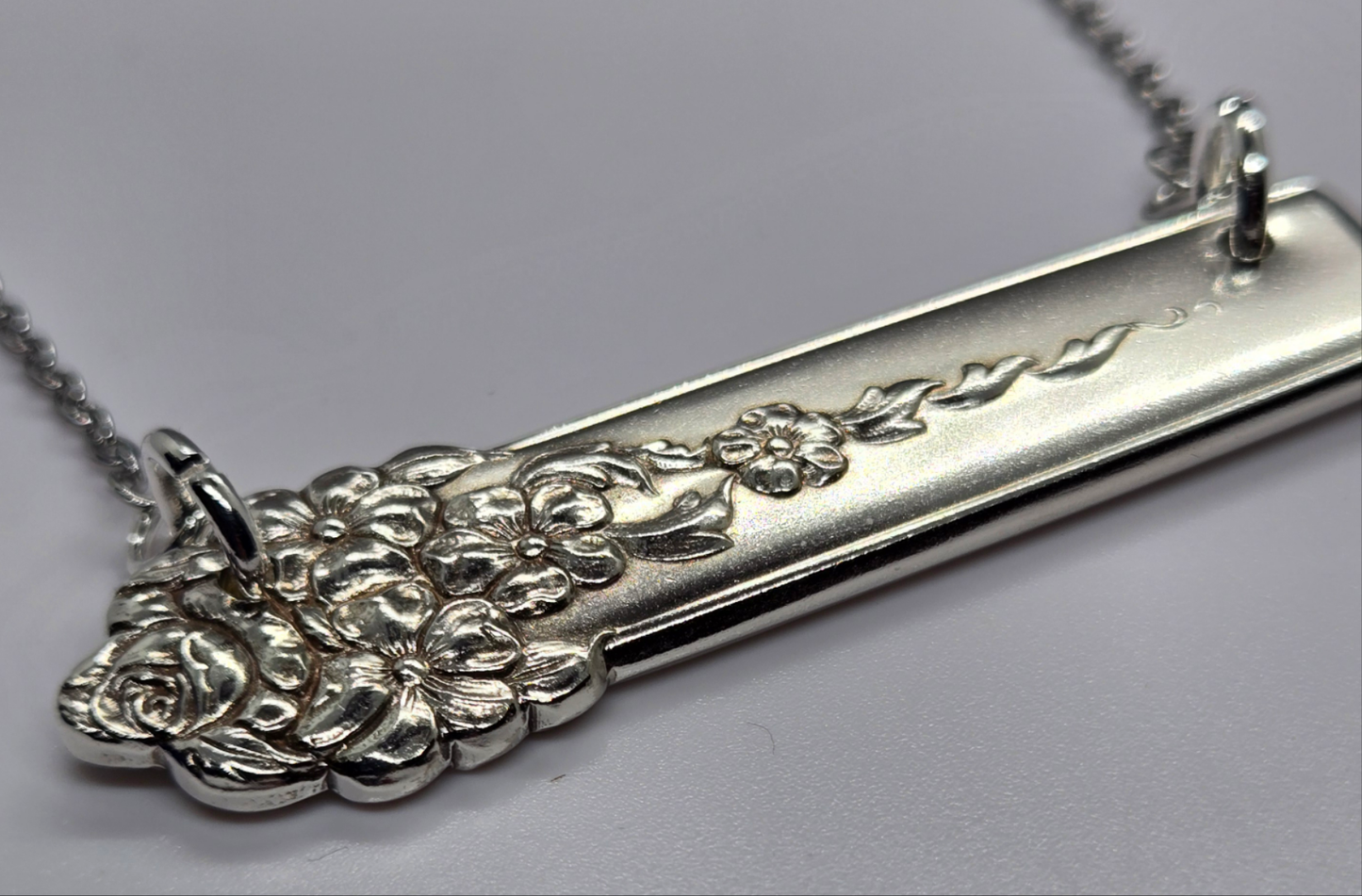 Moss Rose Necklace and Pendant