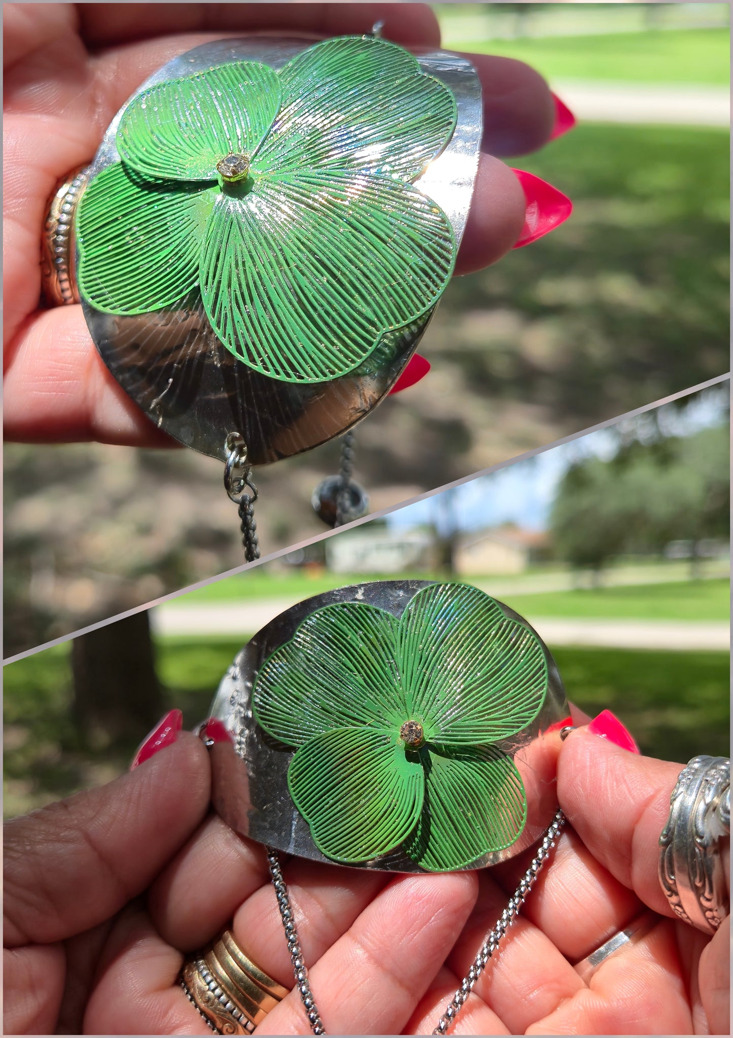 Green Drawstring Bracelet