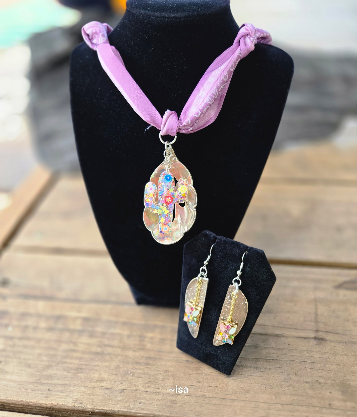 Pink Festive Fall Cactus Set