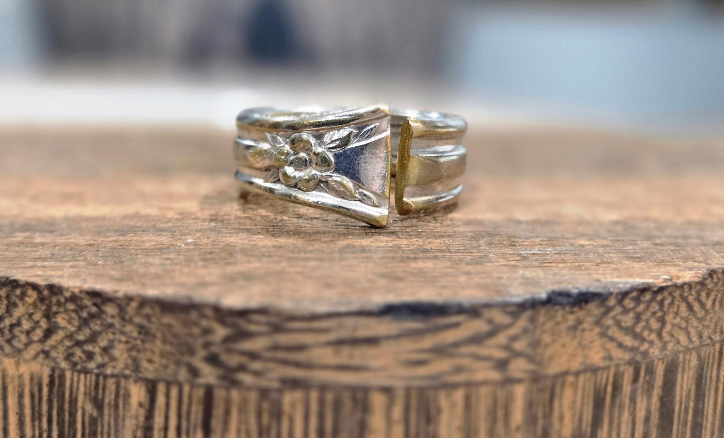 Forged Men's Pinky Ring for size 7
