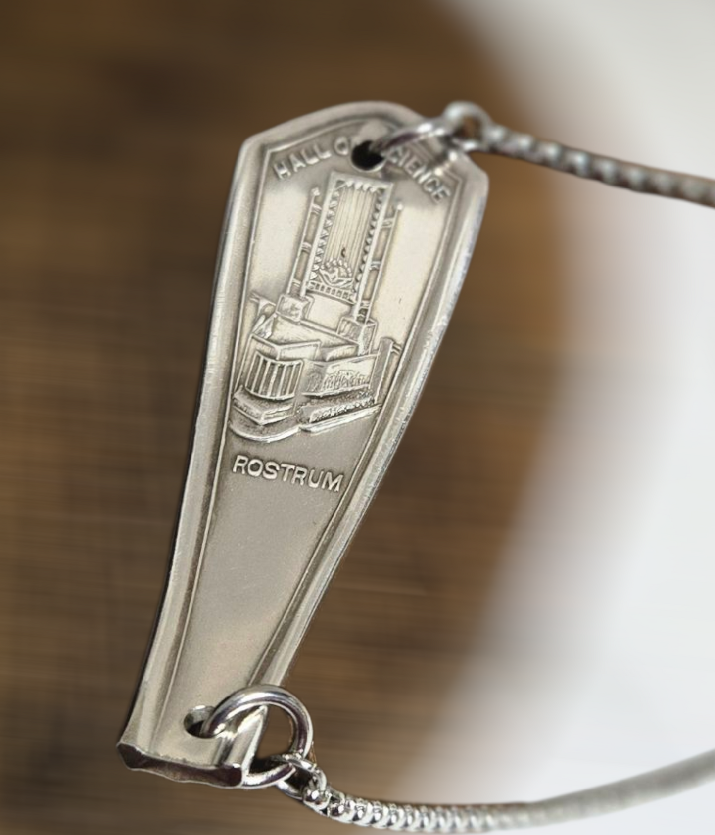 George Washington Necklace Pendant and Drawstring Bracelet