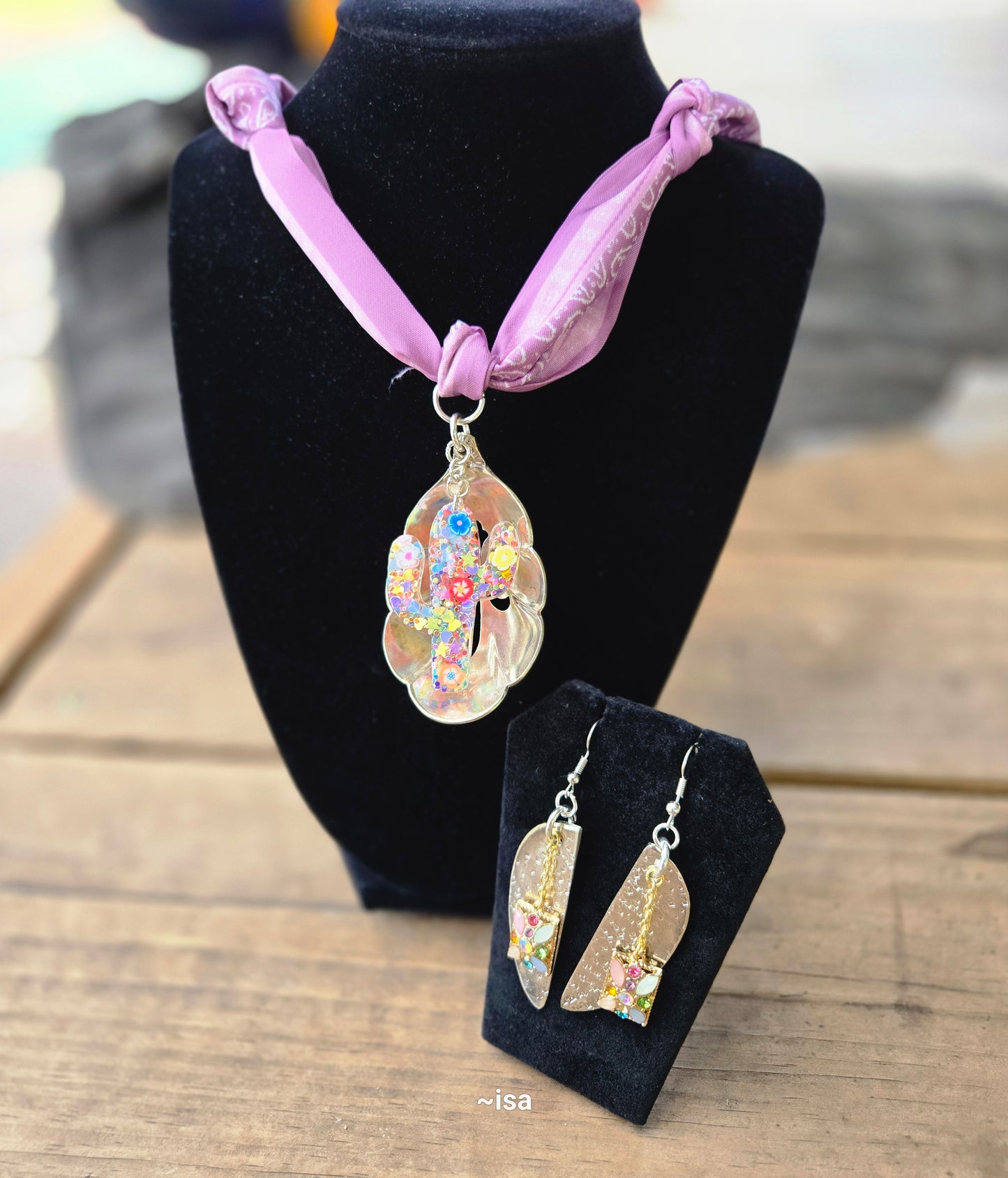 Pink Festive Fall Cactus Set