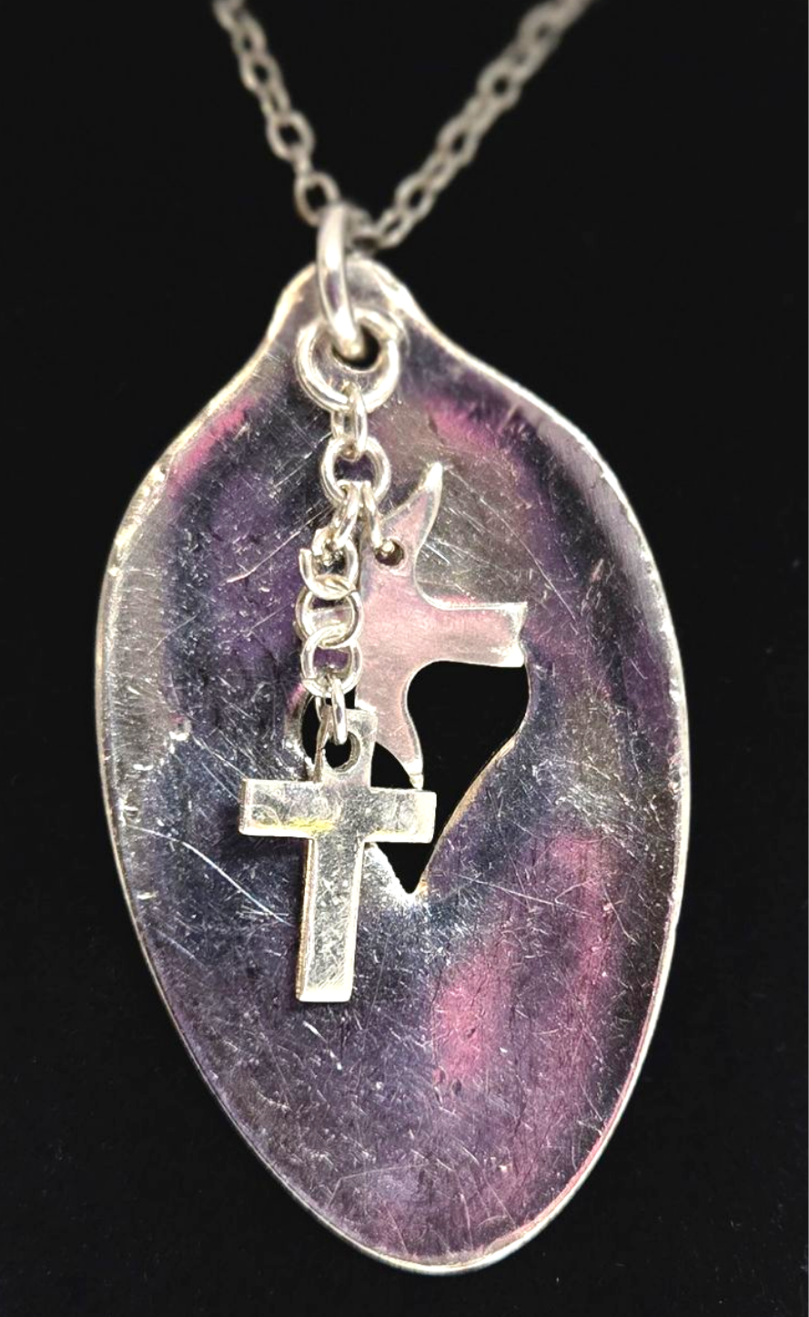 Heart pendant and Charms
