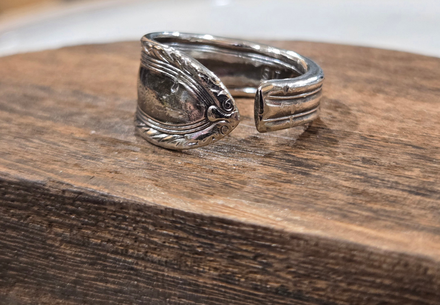 Forged Mens Ring size 8