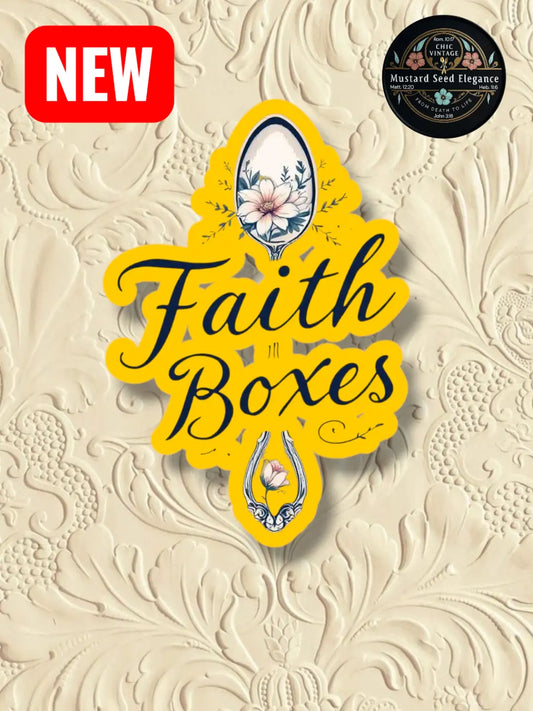 MSE Faith Box                                                                                                                   #1 Small Treasures. Eternal Truths.