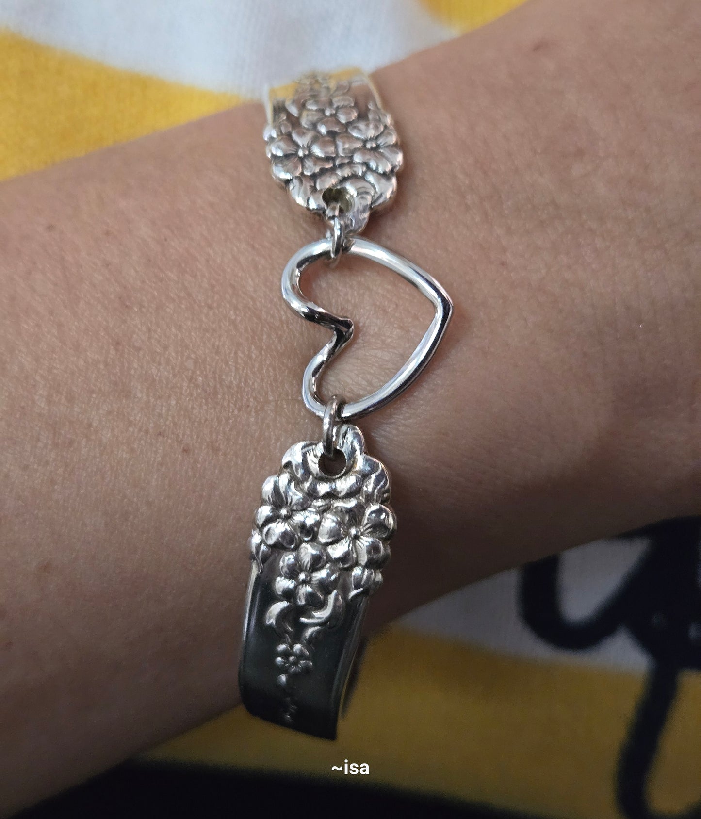 Heart Moss bracelet