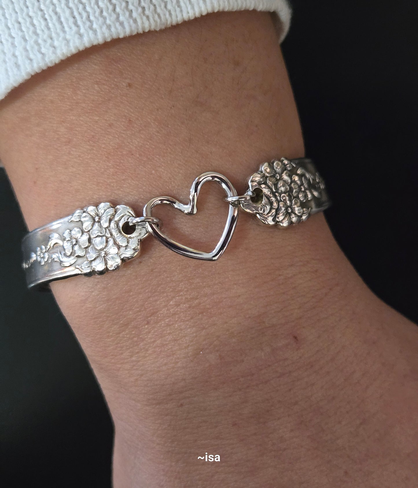 Heart Moss bracelet