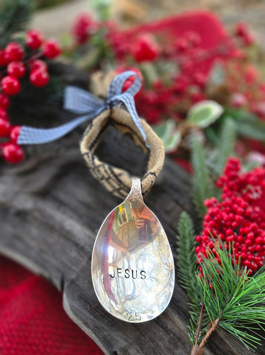 Jesus '25 Spoon Ornament