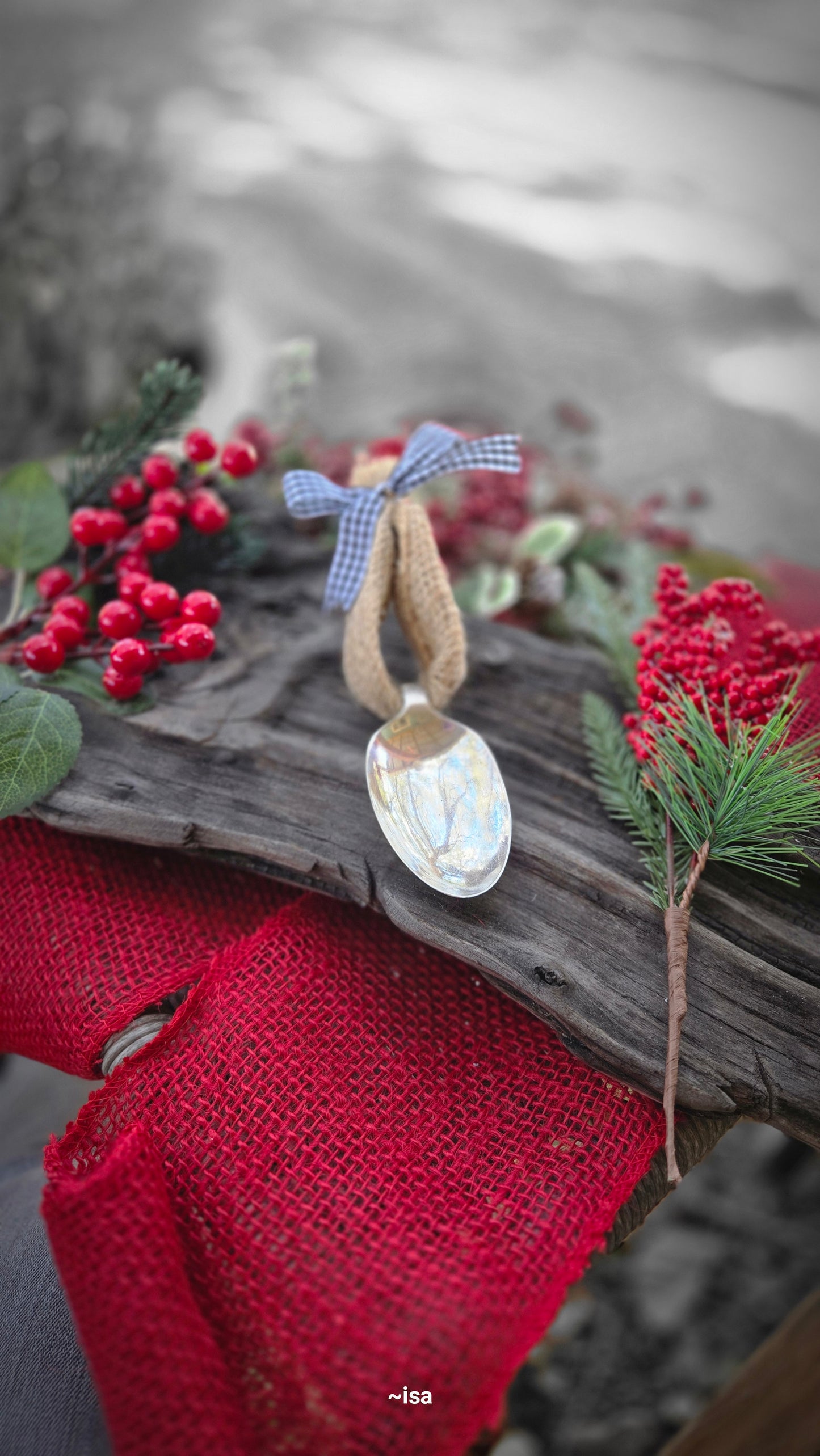 Boho Spoon Ornament