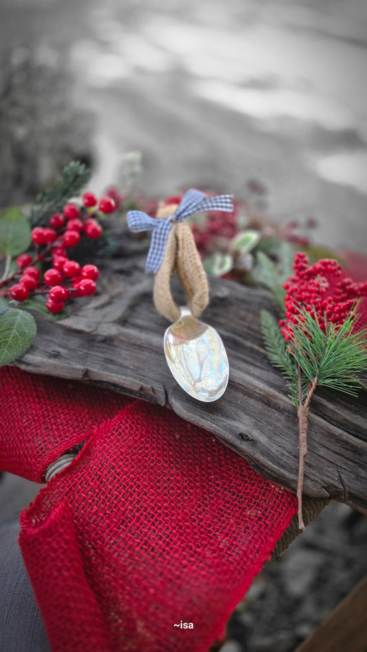Boho Spoon Ornament