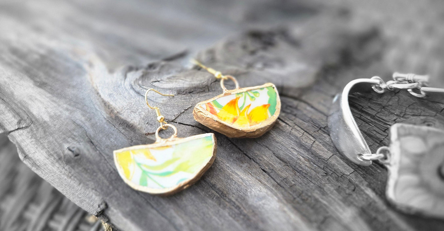 Sunflower Earrings