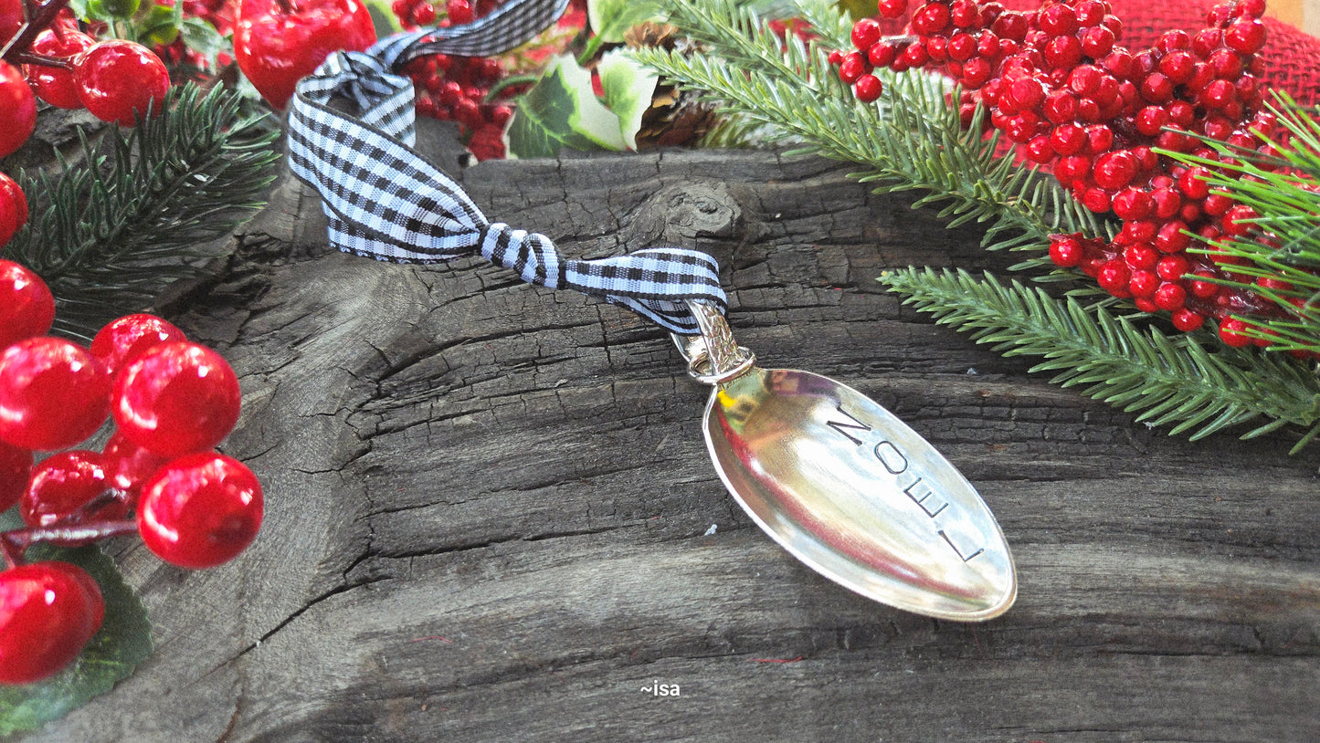Noel Spoon Ornament