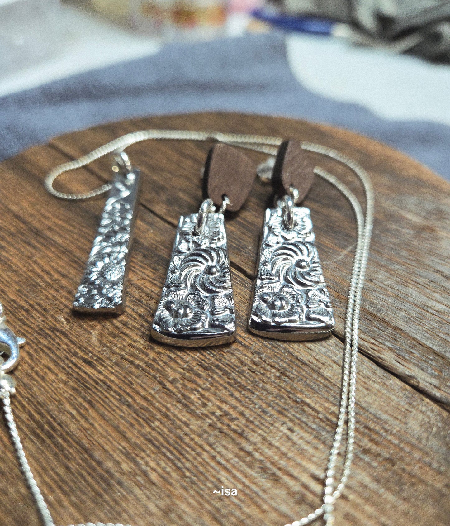 Set of Summer To Fall Necklace and Earrings post