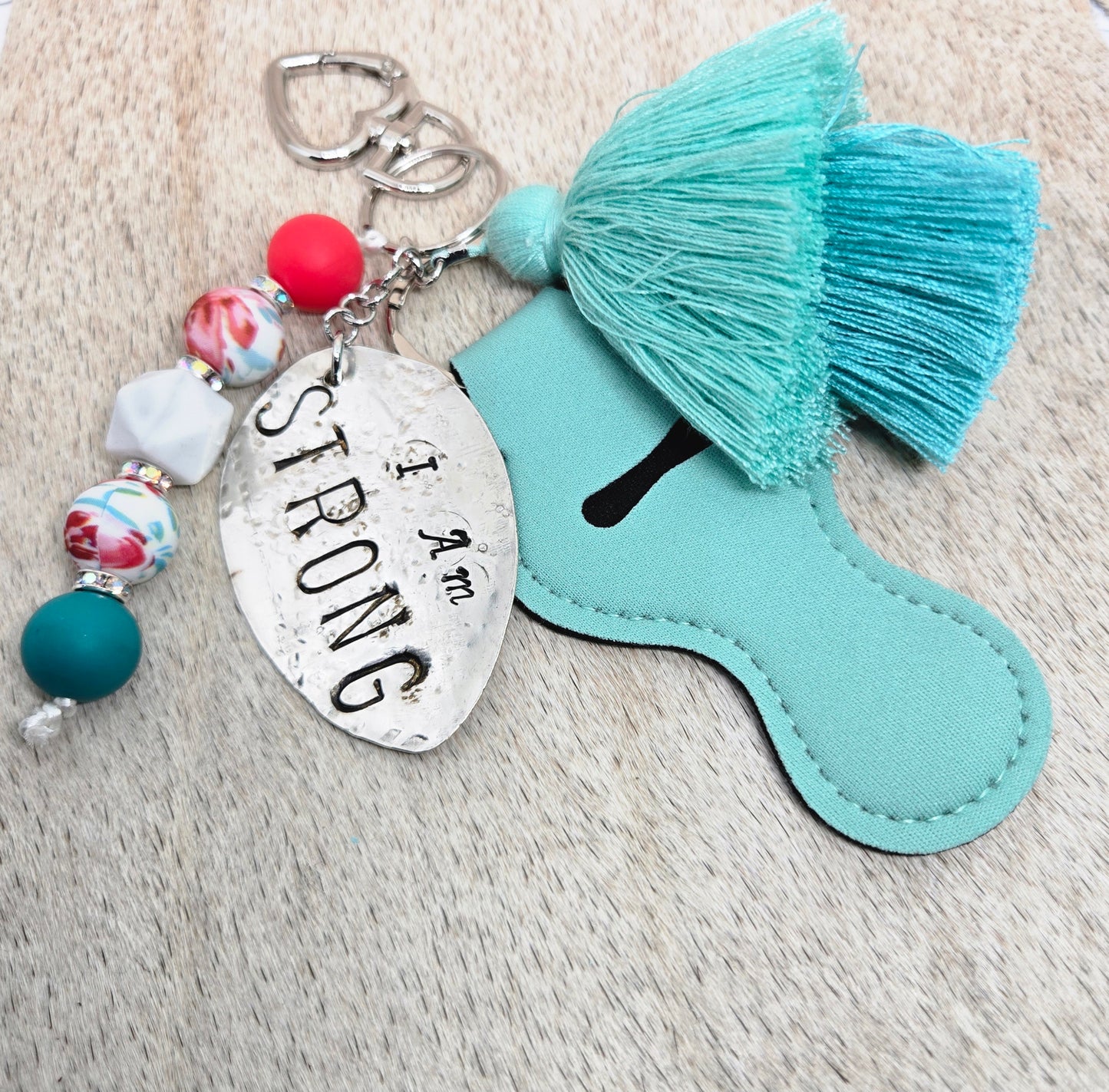 Strong Tassel Keychain