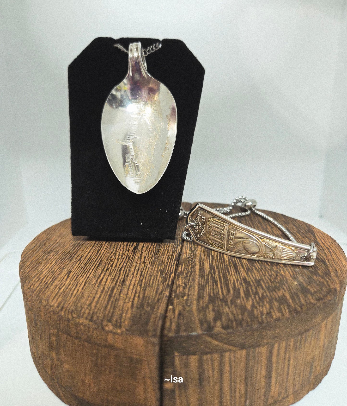 Science Court Necklace and Drawsting Bracelet