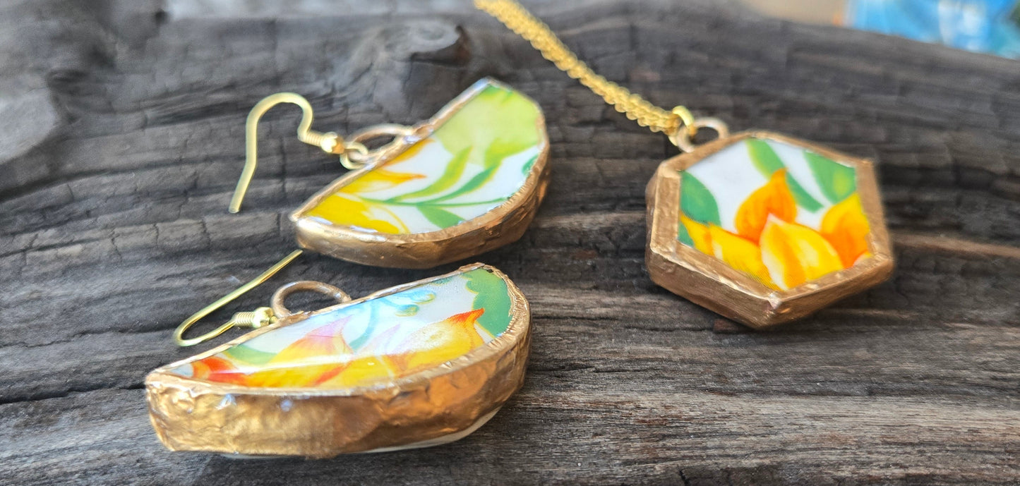 Sunflower Earrings