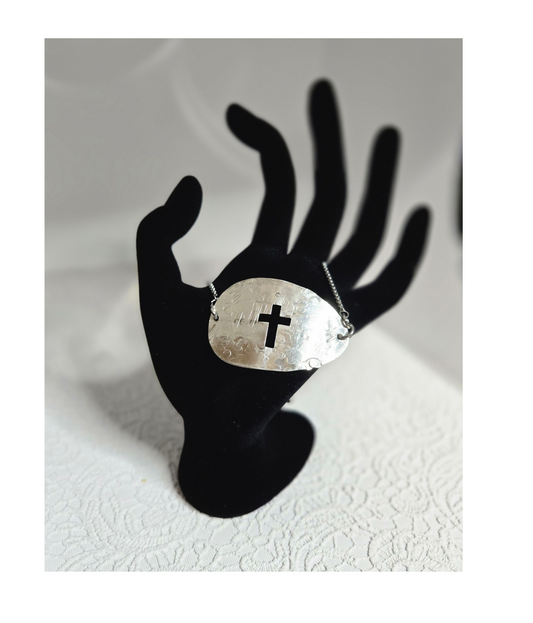 Cross Drawstring Bracelet
