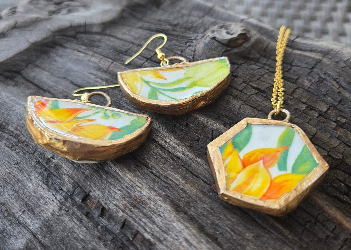 Sunflower Earrings