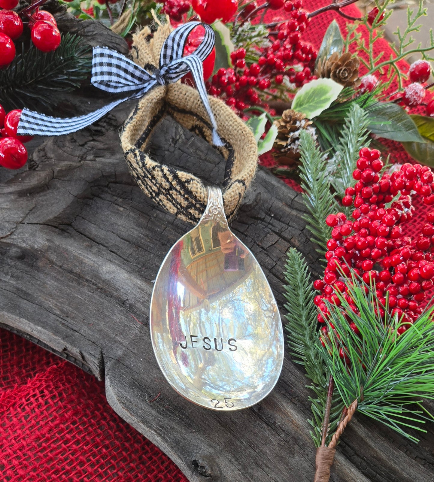 Jesus '25 Spoon Ornament
