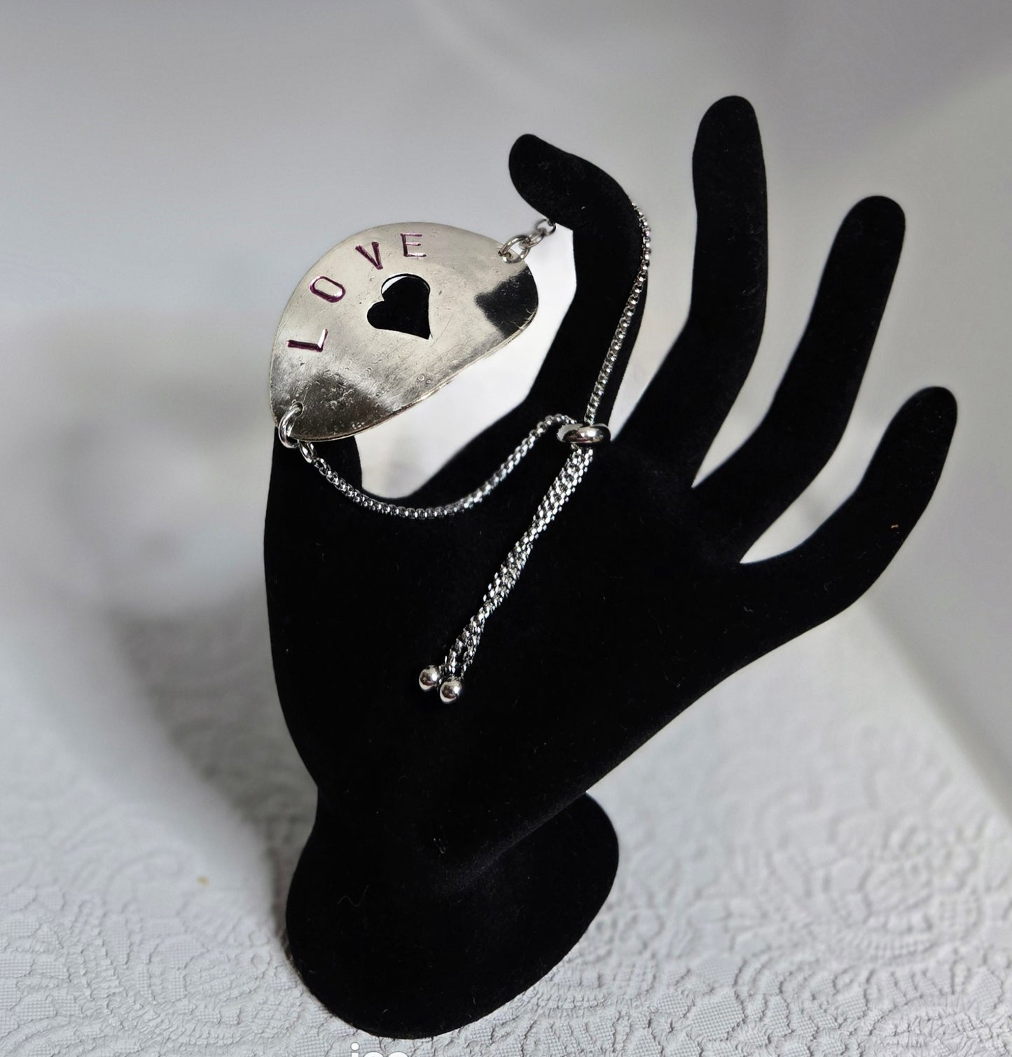 LOVE Heart Drawstring Bracelet