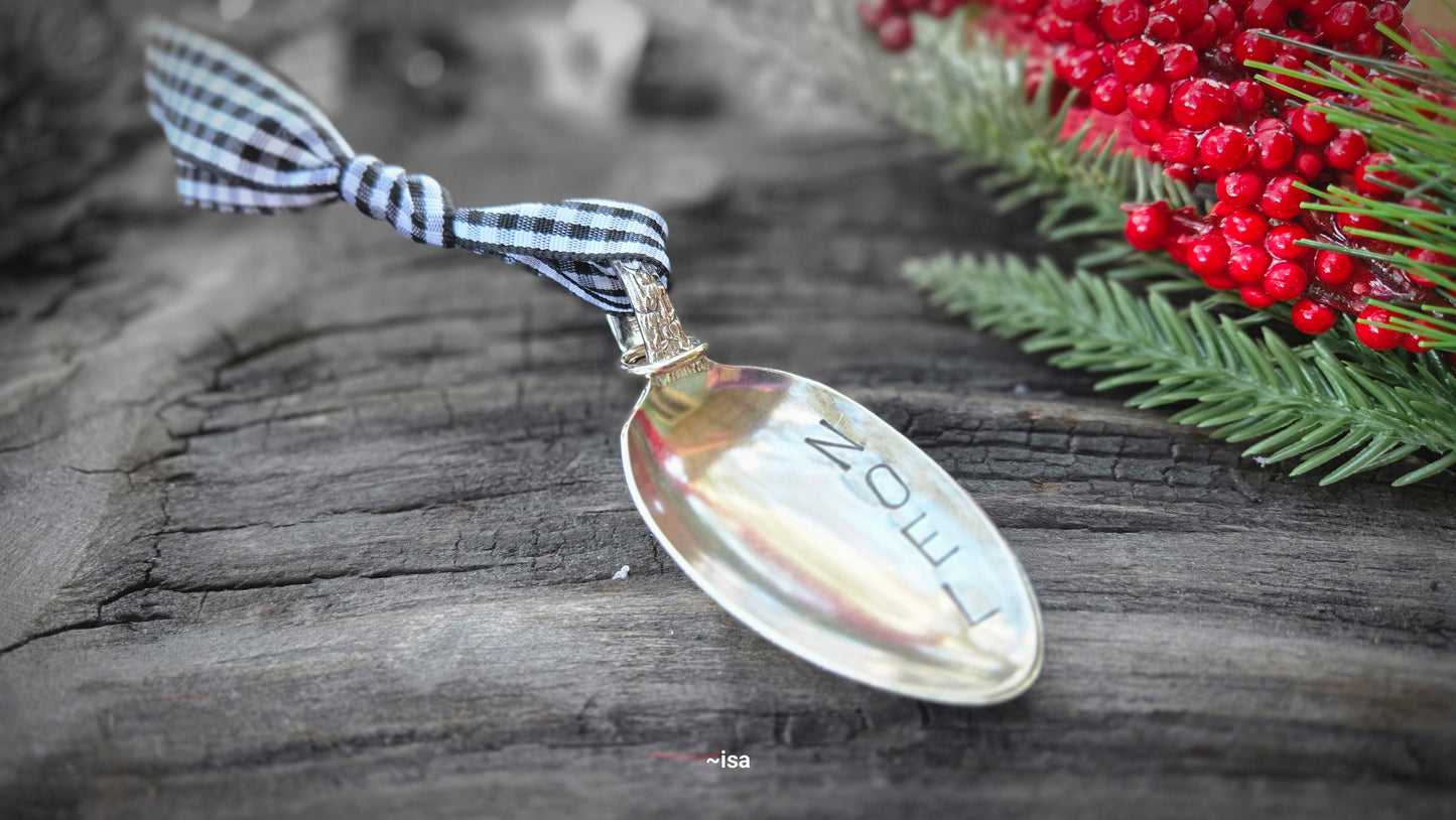 Noel Spoon Ornament