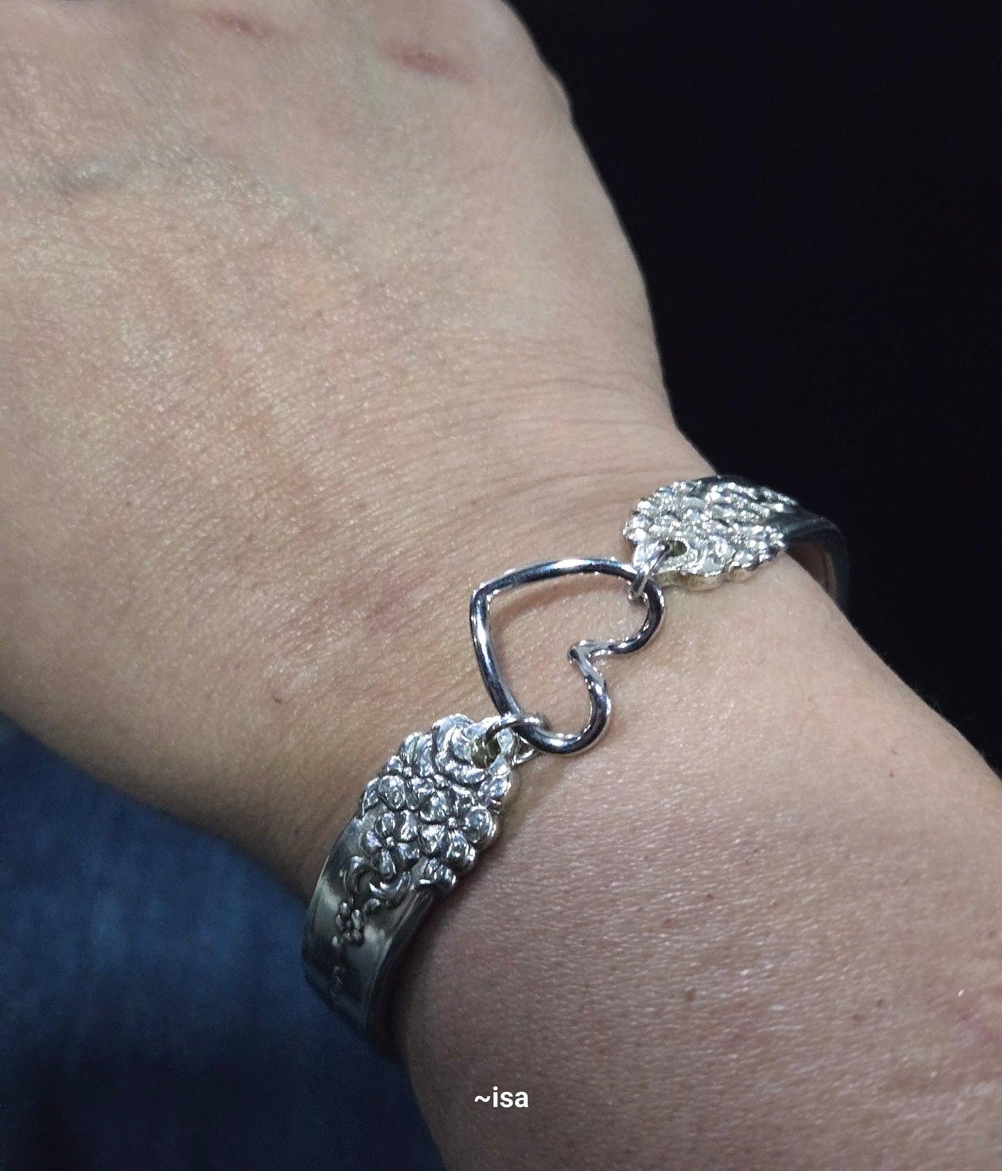 Heart Moss bracelet