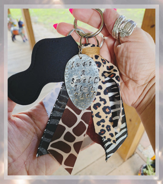 Small Time Girl tassel Keychain