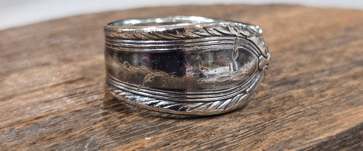 Forged Mens Ring size 8