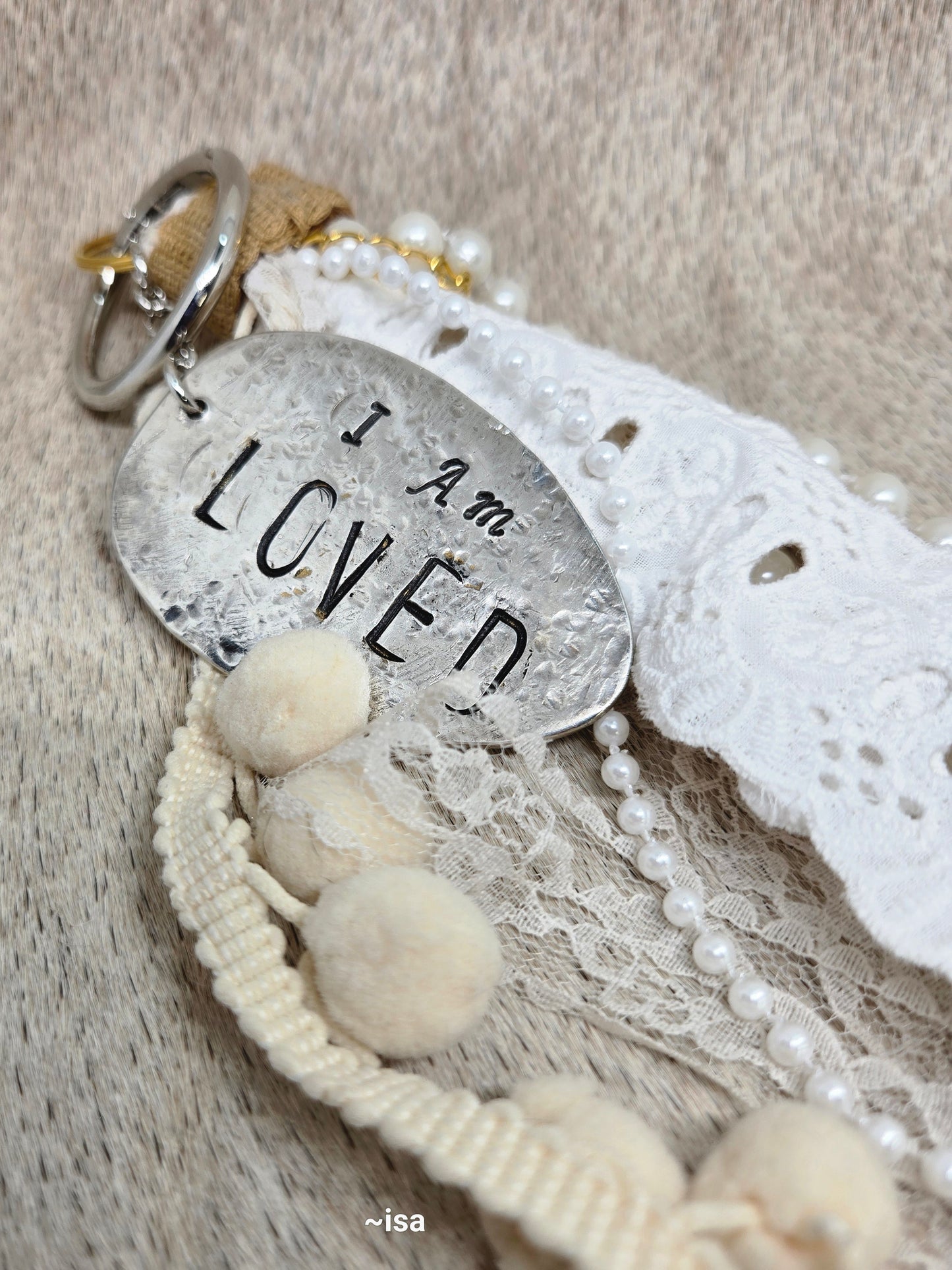 I Am Loved Keychain