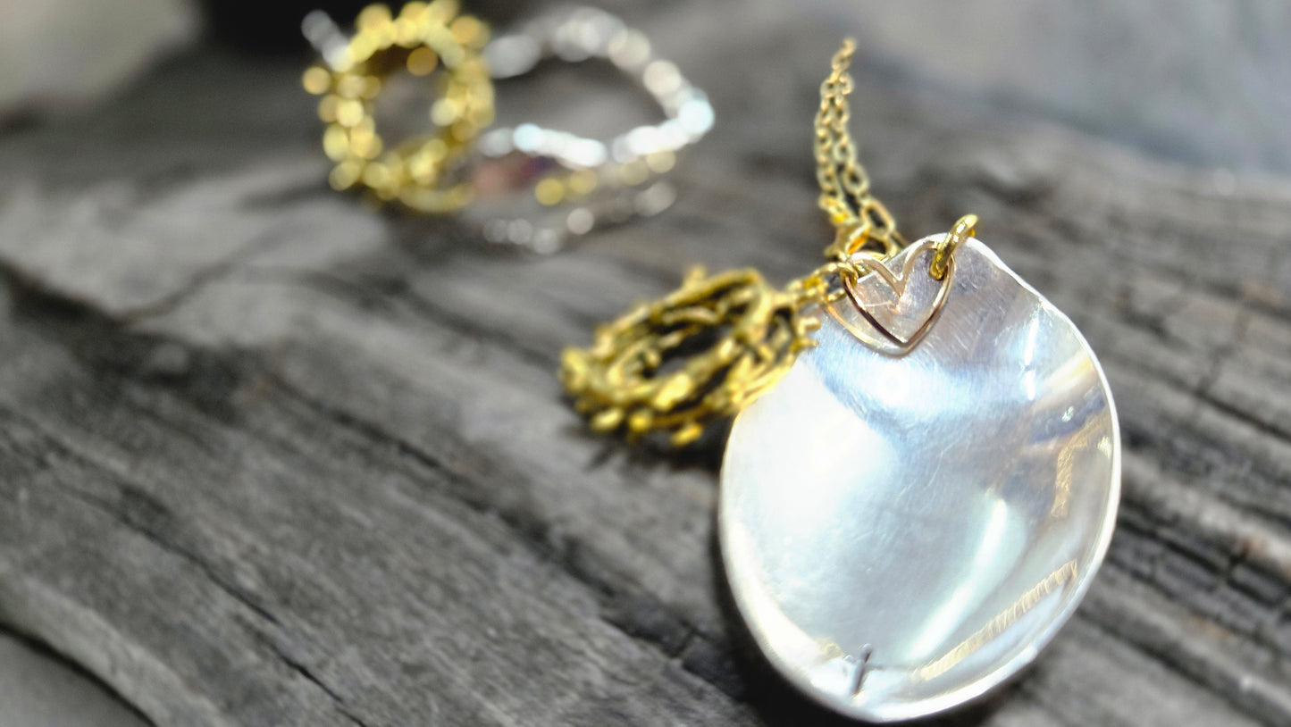 Gold Crown Thorn Necklace