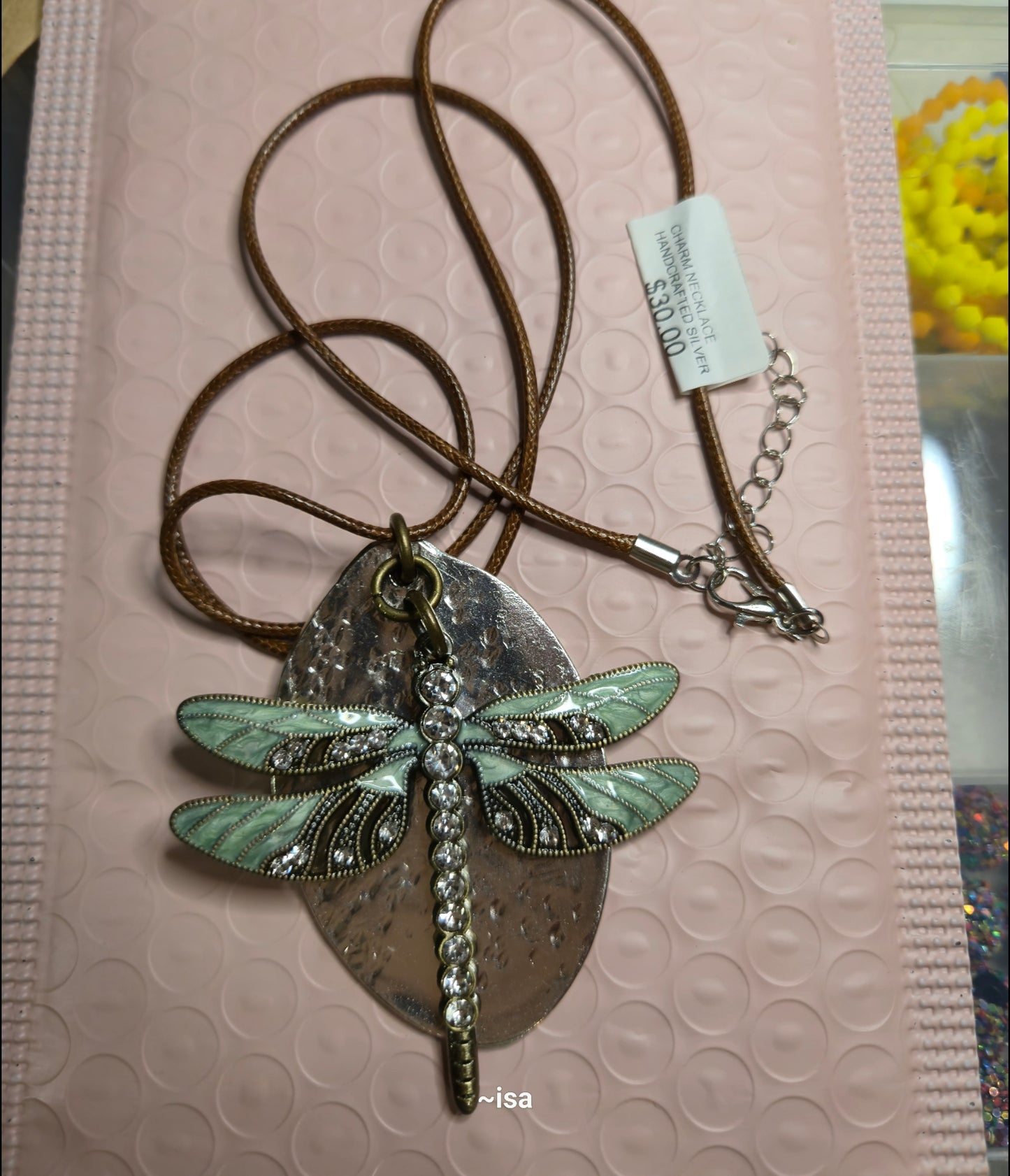 Dragonfly Spoon Necklace