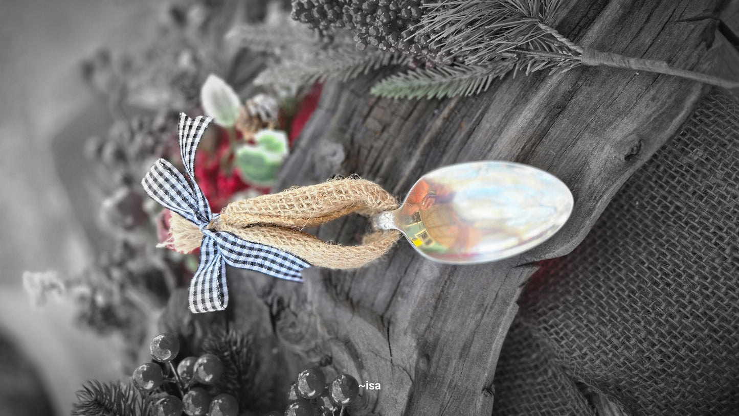 Boho Spoon Ornament