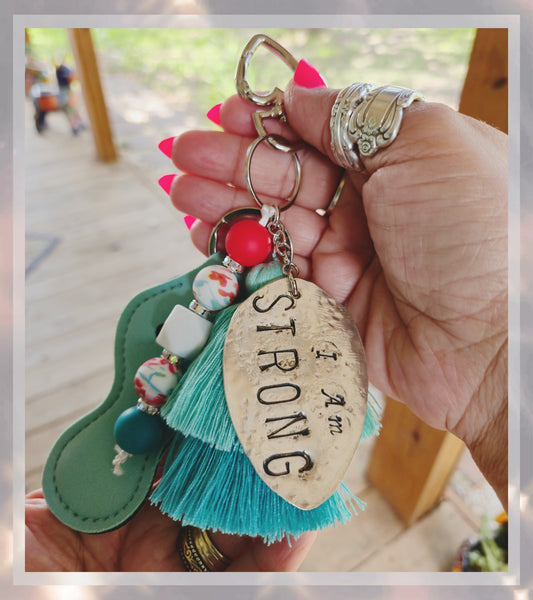 Strong Tassel Keychain