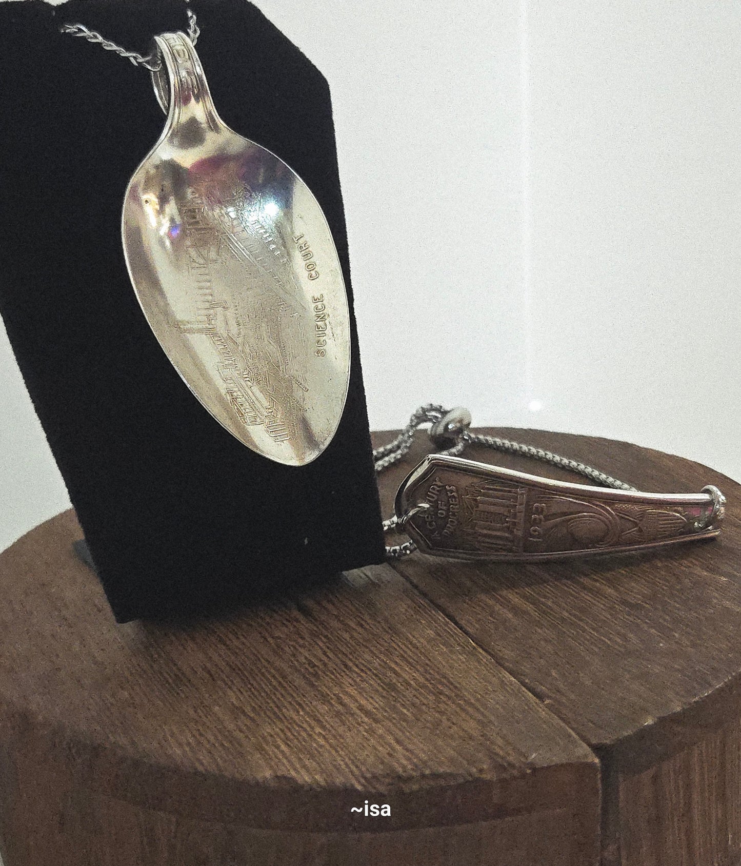 Science Court Necklace and Drawsting Bracelet