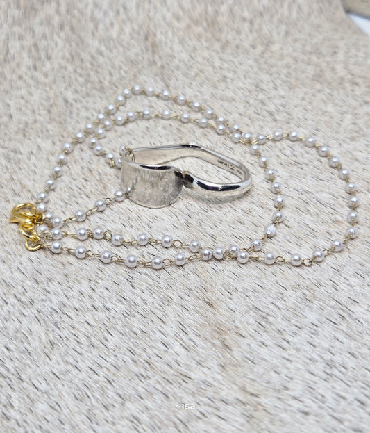 Pearl Gold Classic Heart