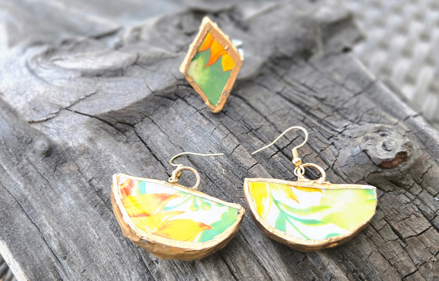 Sunflower Earrings