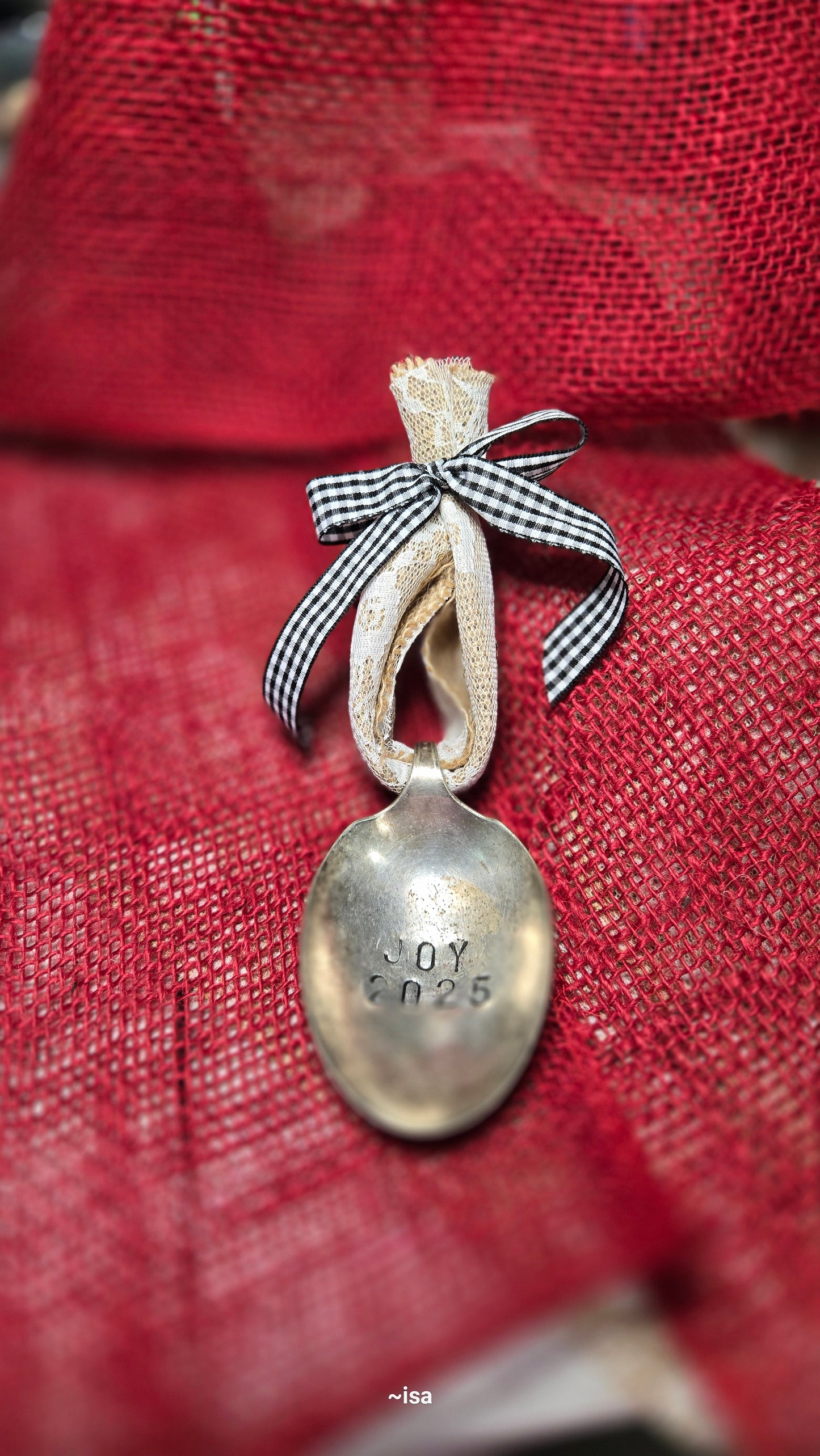 Joy 2025 Spoon Ornament (PT-O4)